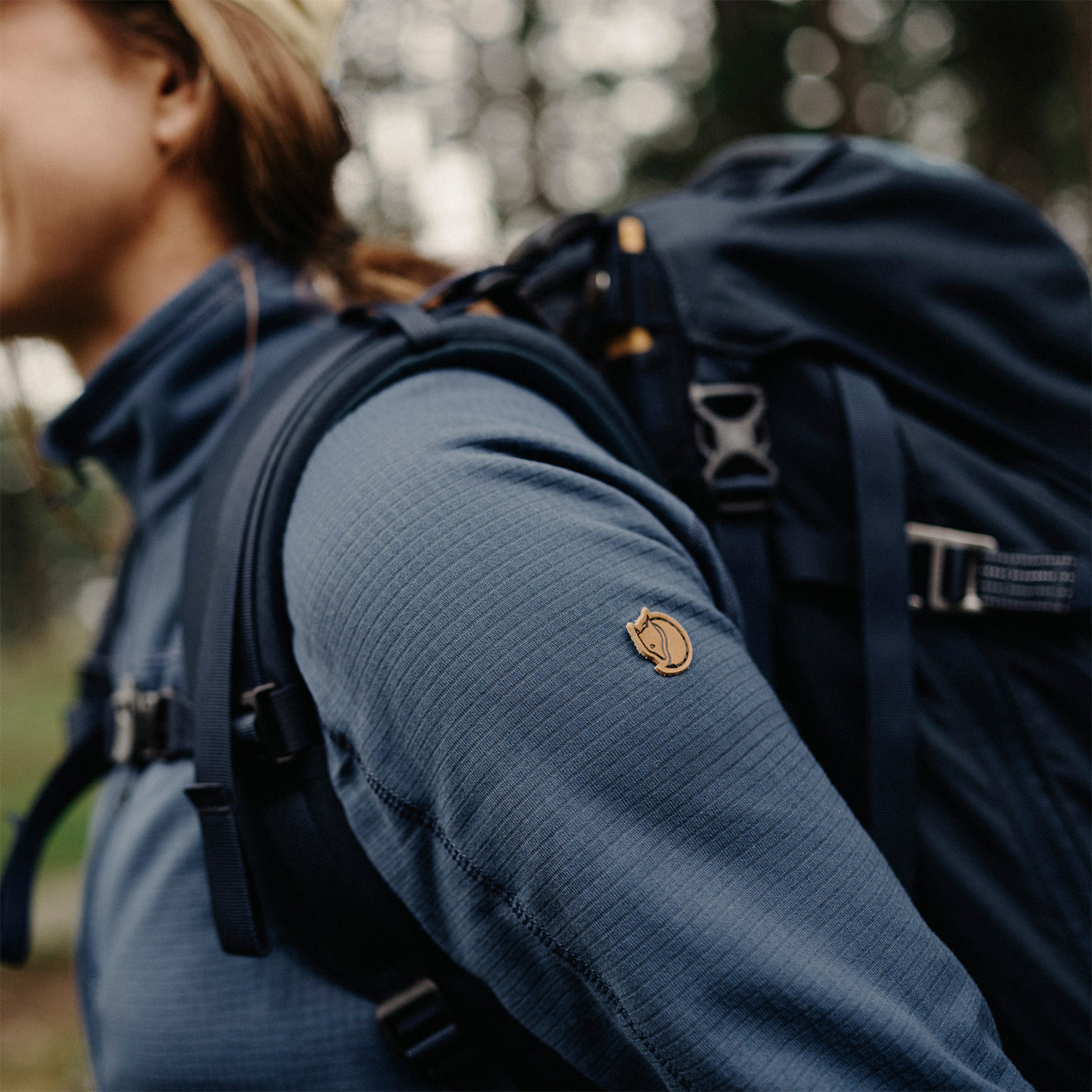 Fjallraven Womens Abisko Lite Fleece Jacket Dark Navy