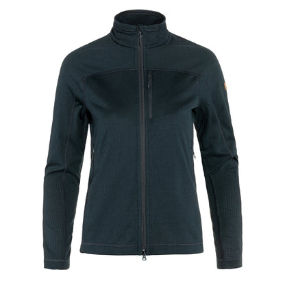 Fjallraven Womens Abisko Lite Fleece Jacket Dark Navy