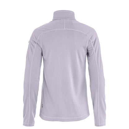 Fjallraven Womens Abisko Lite Fleece Jacket Lavender Mist - The Sporting Lodge