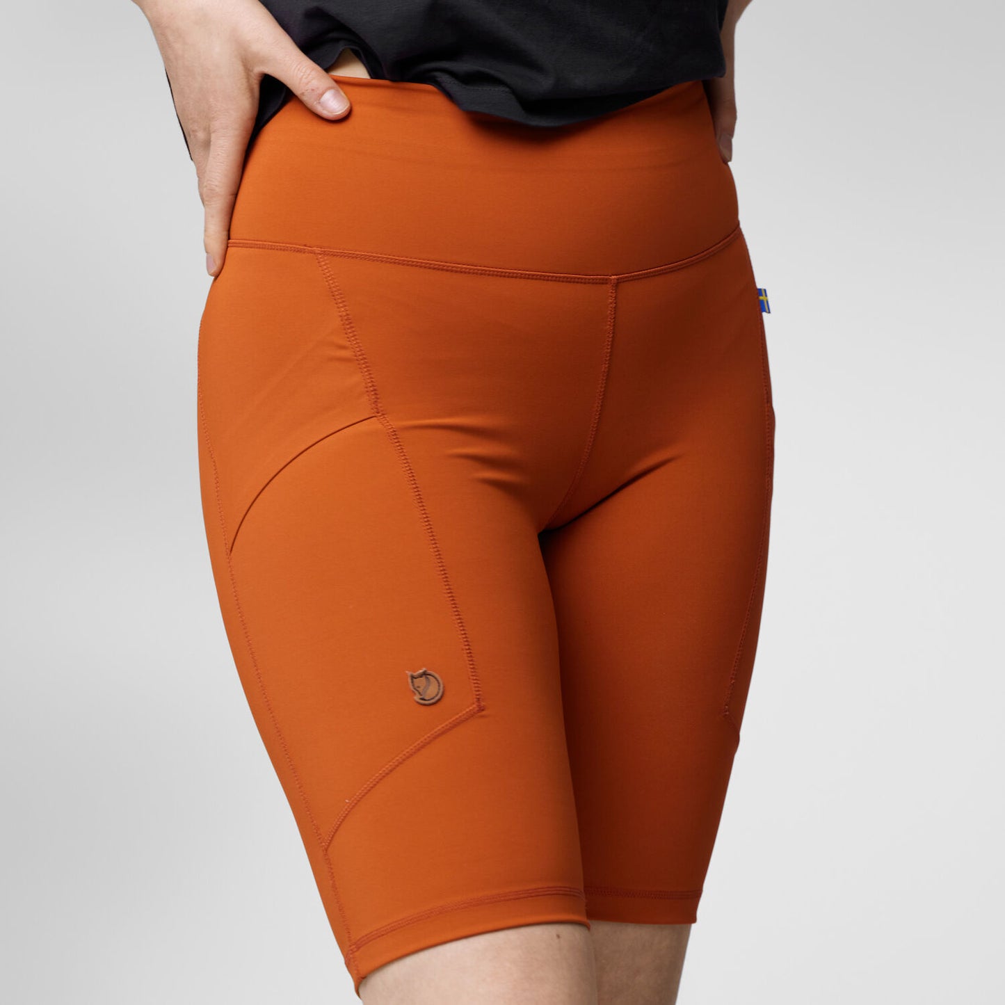 Fjallraven Womens Abisko Short Tights Black - The Sporting Lodge