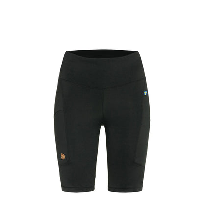 Fjallraven Womens Abisko Short Tights Black - The Sporting Lodge