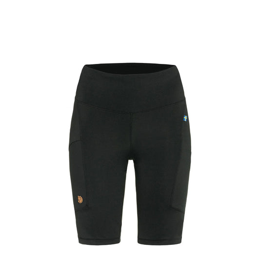 Fjallraven Womens Abisko Short Tights Black - The Sporting Lodge