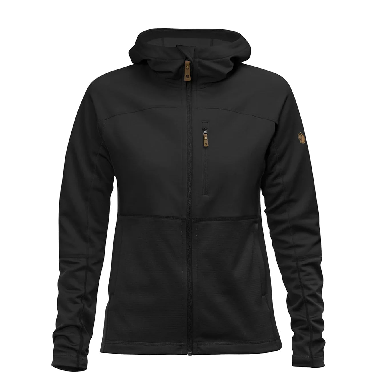 Fjallraven Womens Abisko Trail Fleece Black - The Sporting Lodge