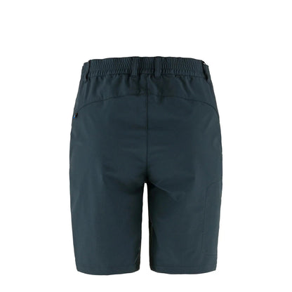 Fjallraven Womens Abisko Trail Stretch Shorts Dark Navy - The Sporting Lodge
