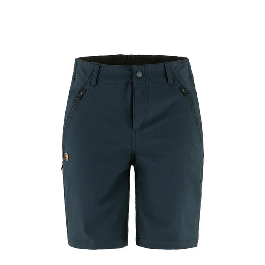 Fjallraven Womens Abisko Trail Stretch Shorts Dark Navy