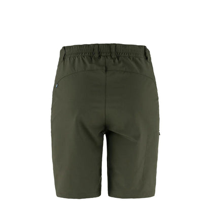 Fjallraven Womens Abisko Trail Stretch Shorts Deep Forest - The Sporting Lodge