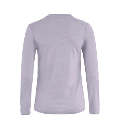 Fjallraven Womens Abisko Wool LS T-shirt Lavender Mist