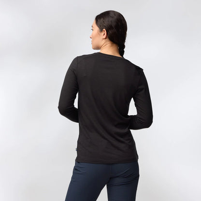 Fjallraven Womens Abisko Wool LS T-shirt Lavender Mist