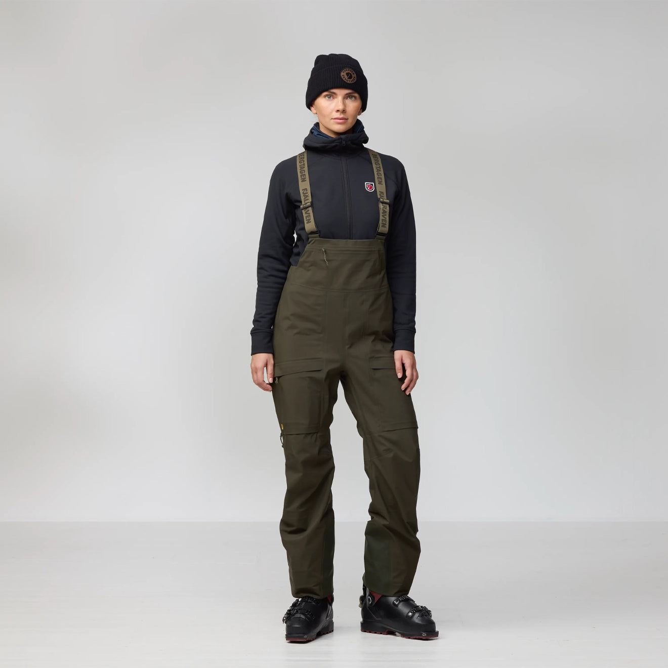 Fjallraven Womens Bergtagen GTX Touring Trousers Black