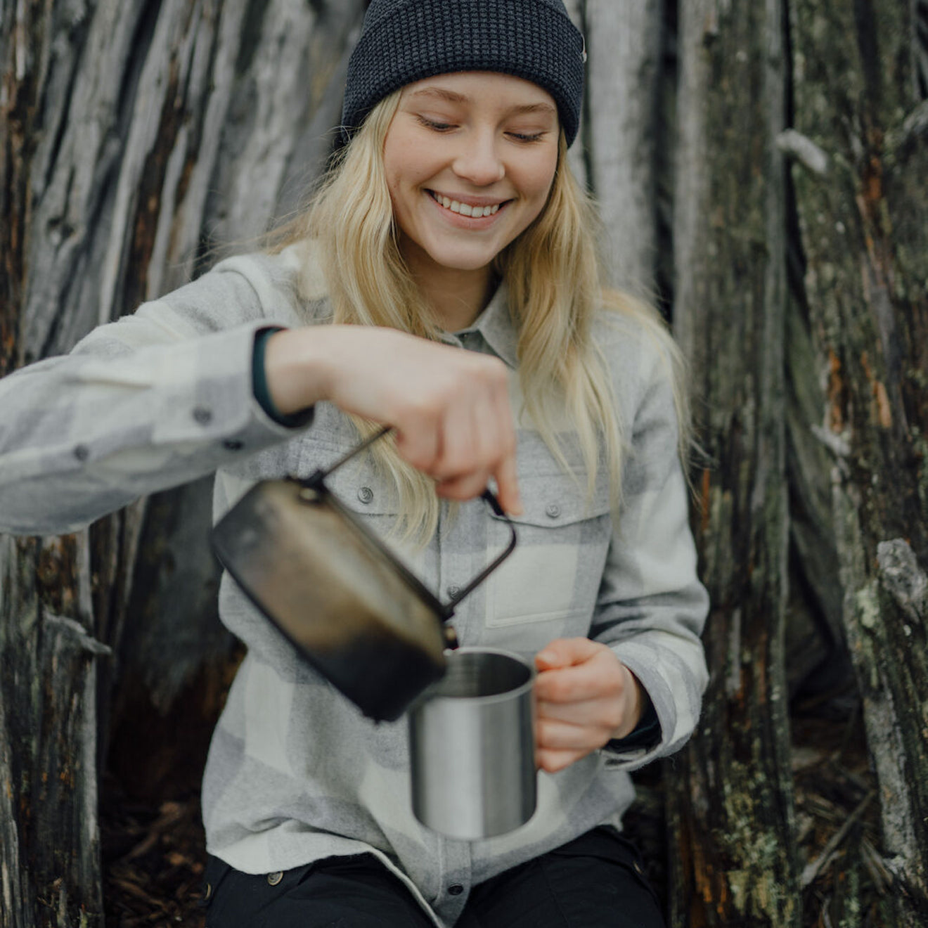 Fjallraven Womens Canada Shirt Red