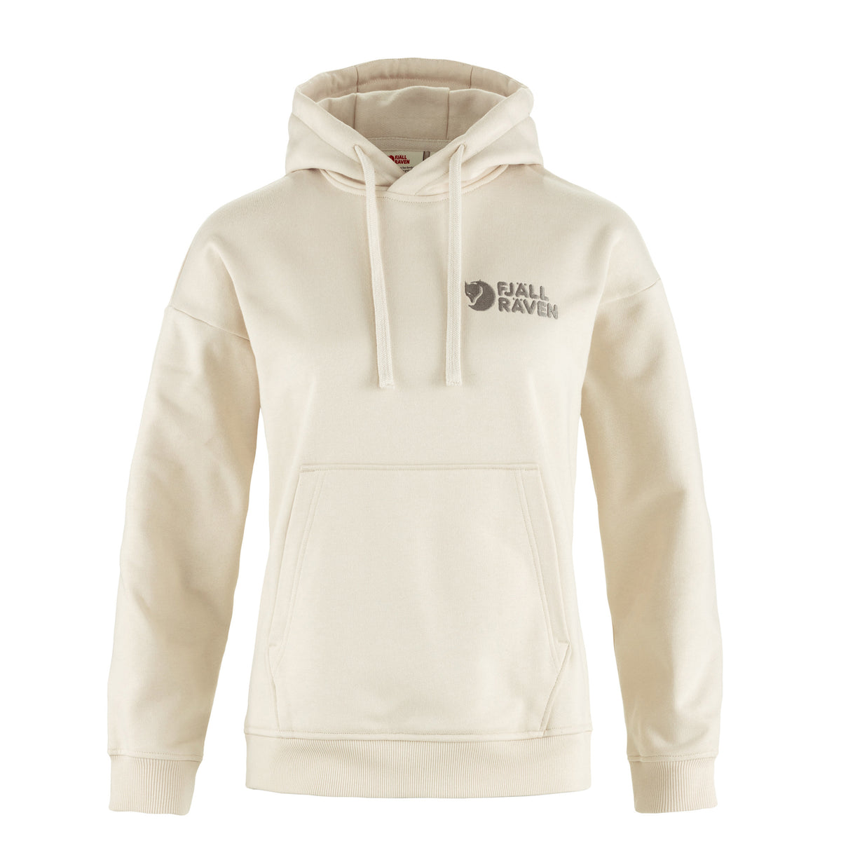 Fjallraven Womens Classic Hoodie Chalk White