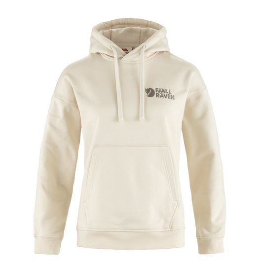 Fjallraven Womens Classic Hoodie Chalk White