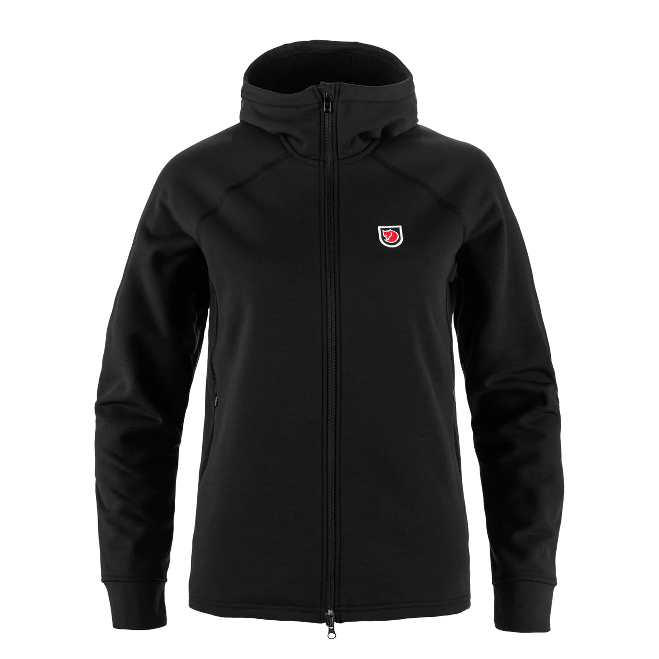 Fjallraven Womens Expedition Fleece Hoodie Black - The Sporting Lodge