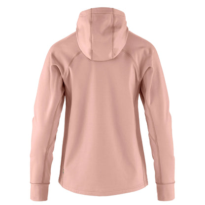 Fjallraven Womens Expedition Fleece Hoodie Chalk Rose