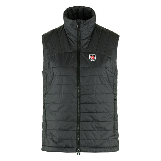 Fjallraven Womens Expedition X-Latt Vest Black - The Sporting Lodge