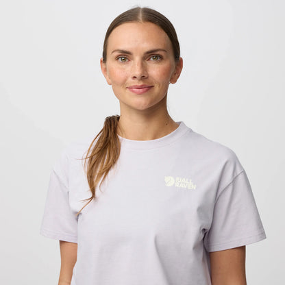 Fjallraven Womens Forest Walk T-shirt Lavender Mist