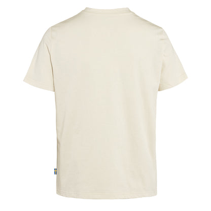 Fjallraven Womens Fox Boxy Logo Tee Chalk White - The Sporting Lodge
