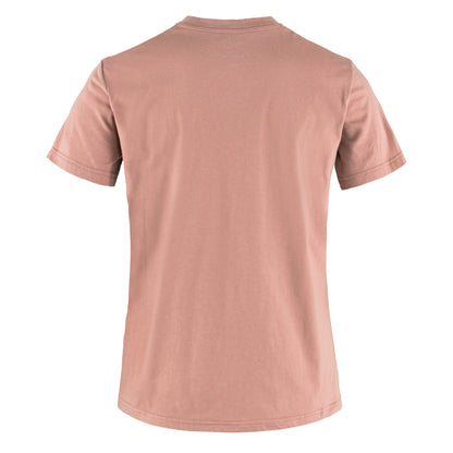 Fjallraven Womens Fox Boxy Logo Tee Dusty Rose - The Sporting Lodge