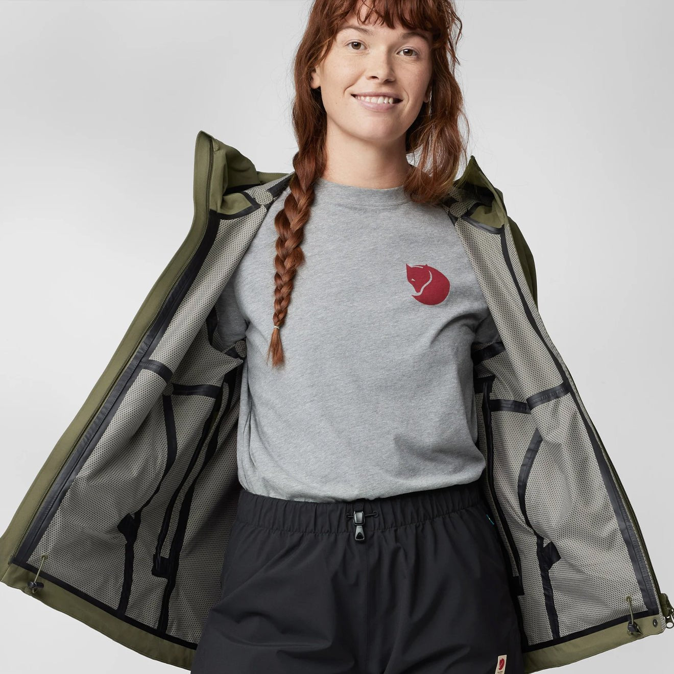 Fjallraven Womens HC Hydratic Trail Jacket Lavender Mist