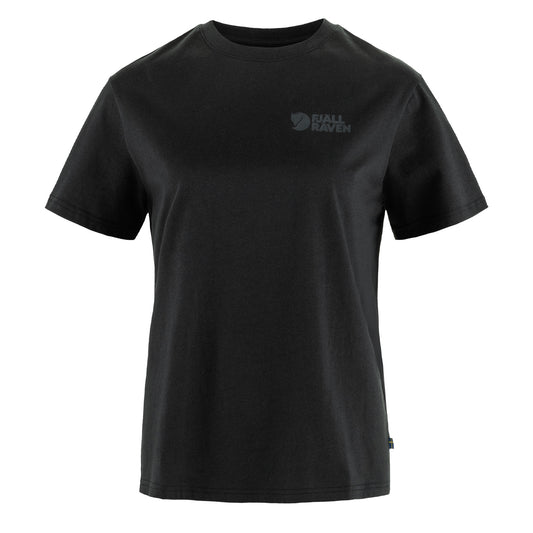 Fjallraven Womens Heavy Classic T-shirt Black - The Sporting Lodge