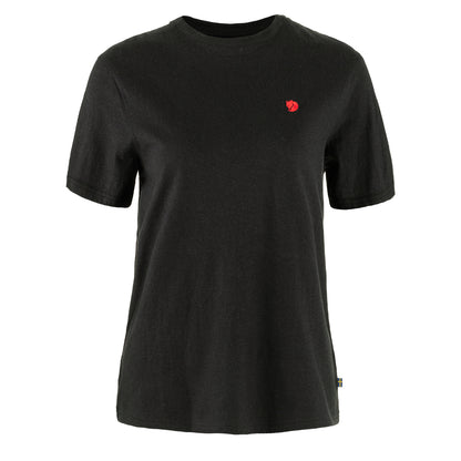 Fjallraven Womens Hemp Blend T-shirt Black - The Sporting Lodge