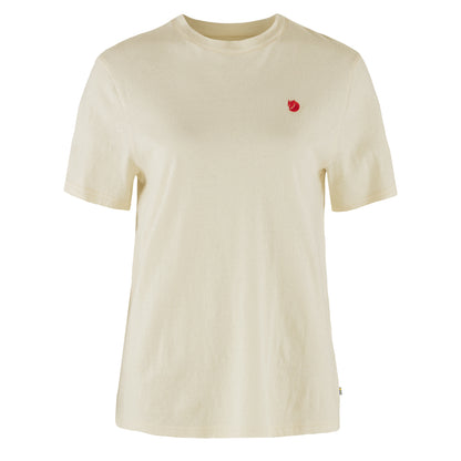 Fjallraven Womens Hemp Blend T-shirt Chalk White - The Sporting Lodge
