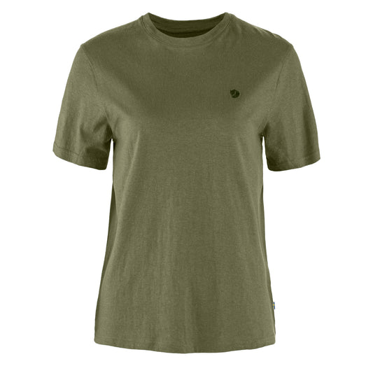 Fjallraven Womens Hemp Blend T-shirt Green - The Sporting Lodge
