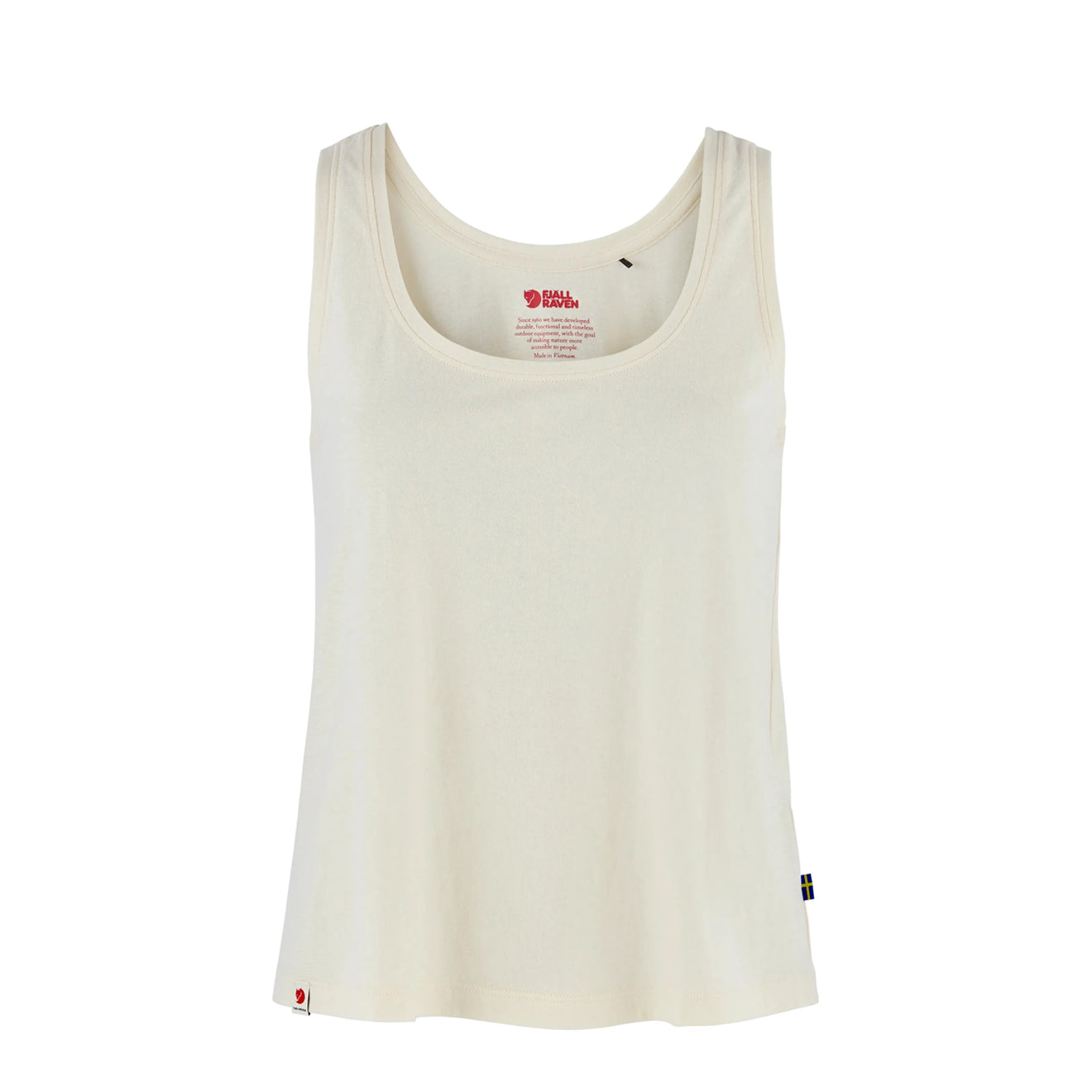Fjallraven Womens Hemp Tank Top Chalk White