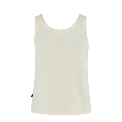 Fjallraven Womens Hemp Tank Top Chalk White