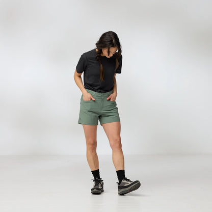 Fjallraven Womens High Coast Lite Shorts Black
