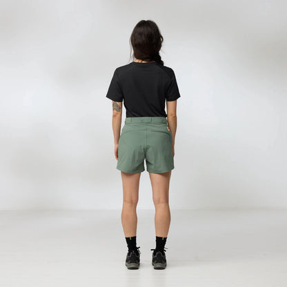 Fjallraven Womens High Coast Lite Shorts Fossil