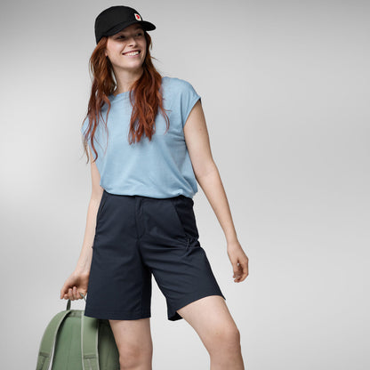Fjallraven Womens High Coast Shade Shorts Buckwheat Brown - The Sporting Lodge