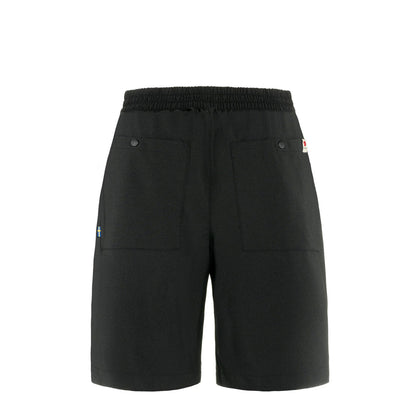Fjallraven Womens High Coast Shade Shorts Black - The Sporting Lodge