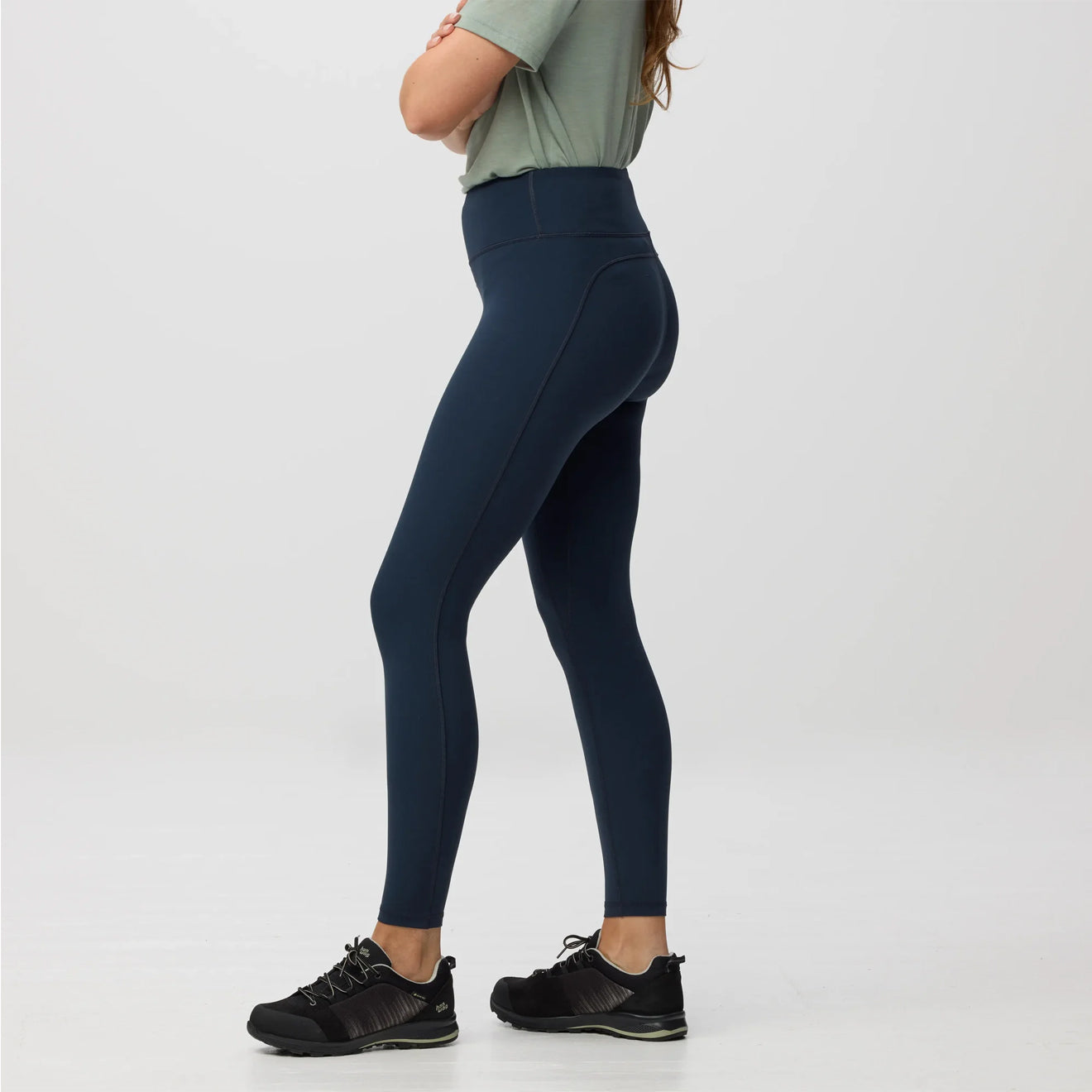 Fjallraven Womens High Coast Tights Dark Navy