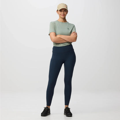 Fjallraven Womens High Coast Tights Dark Navy