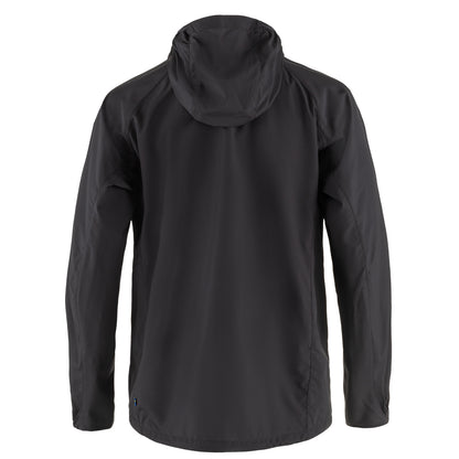 Fjallraven Womens High Coast Wind Hoodie Black - The Sporting Lodge