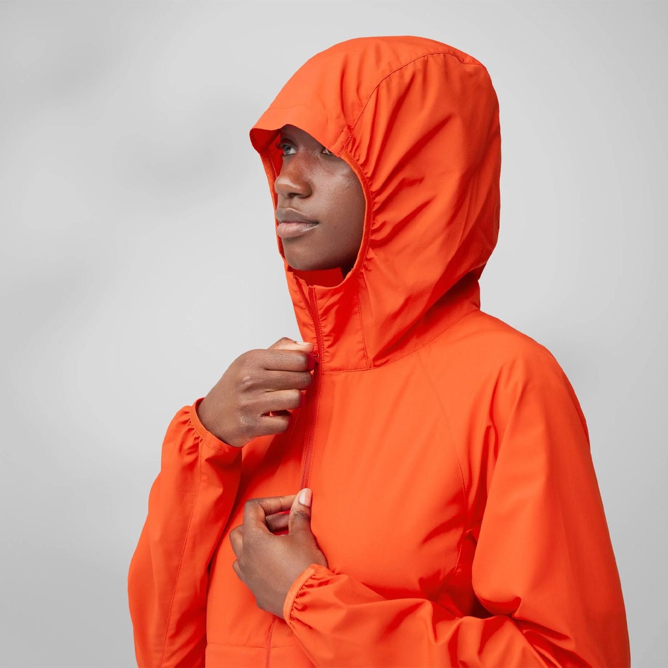 Fjallraven Womens High Coast Wind Hoodie Soft Jade