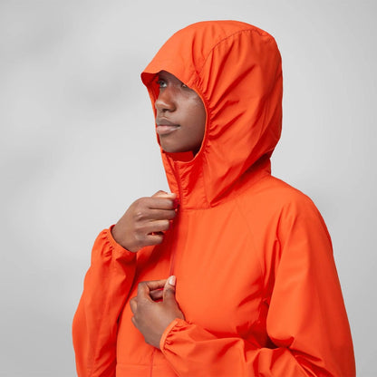 Fjallraven Womens High Coast Wind Hoodie Soft Jade