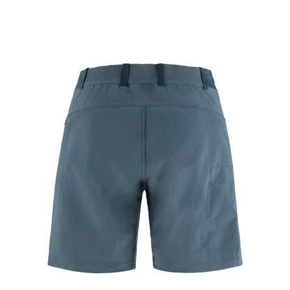 Fjallraven Womens Hoja Hybrid Shorts Navy - The Sporting Lodge