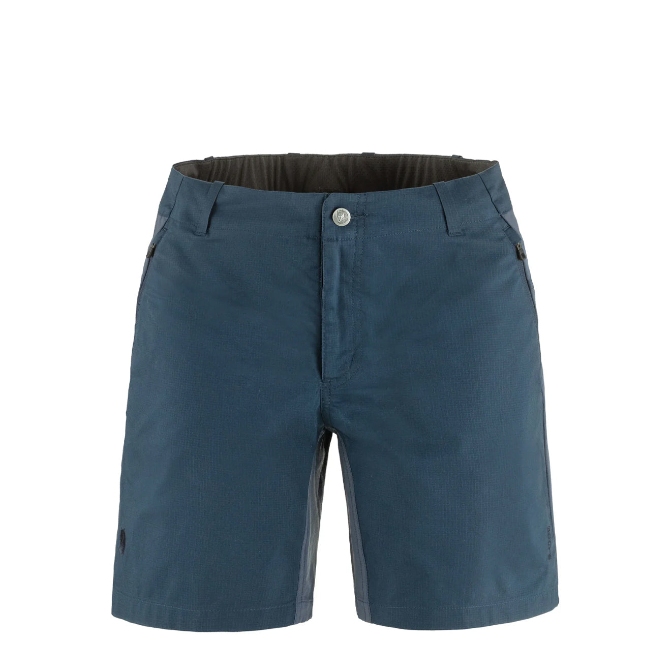 Fjallraven Womens Hoja Hybrid Shorts Navy - The Sporting Lodge