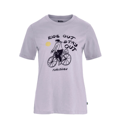 Fjallraven Womens Hoja Ivag T-shirt Classic Lavender Mist