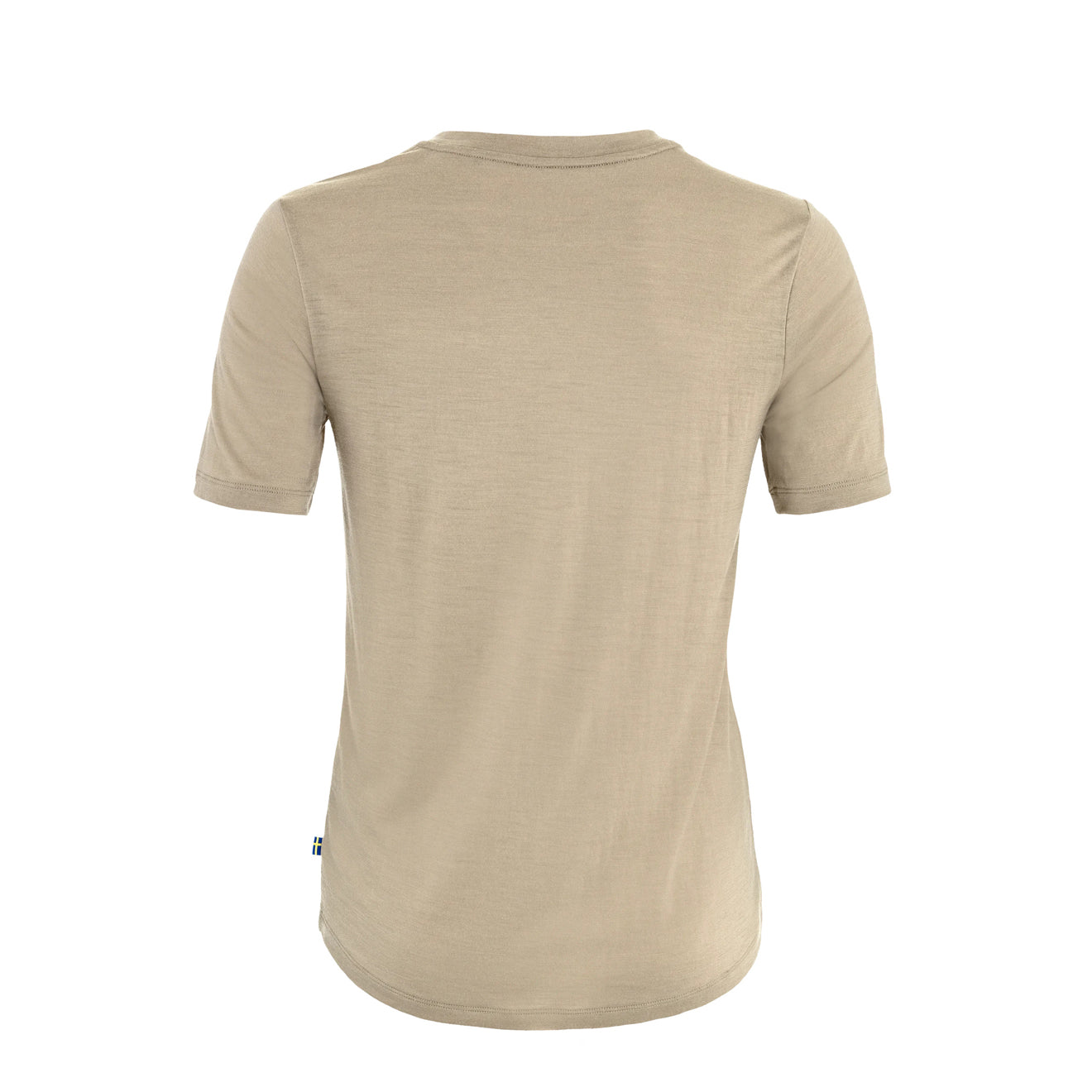 Fjallraven Womens Hoja Lugnt Wool T-shirt Classic Fossil