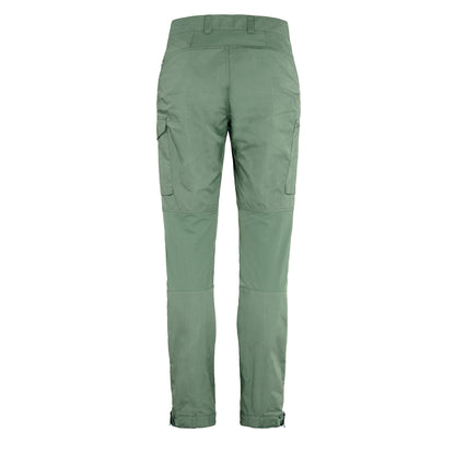 Fjallraven Womens Kaipak Trousers Curved Patina Green - The Sporting Lodge