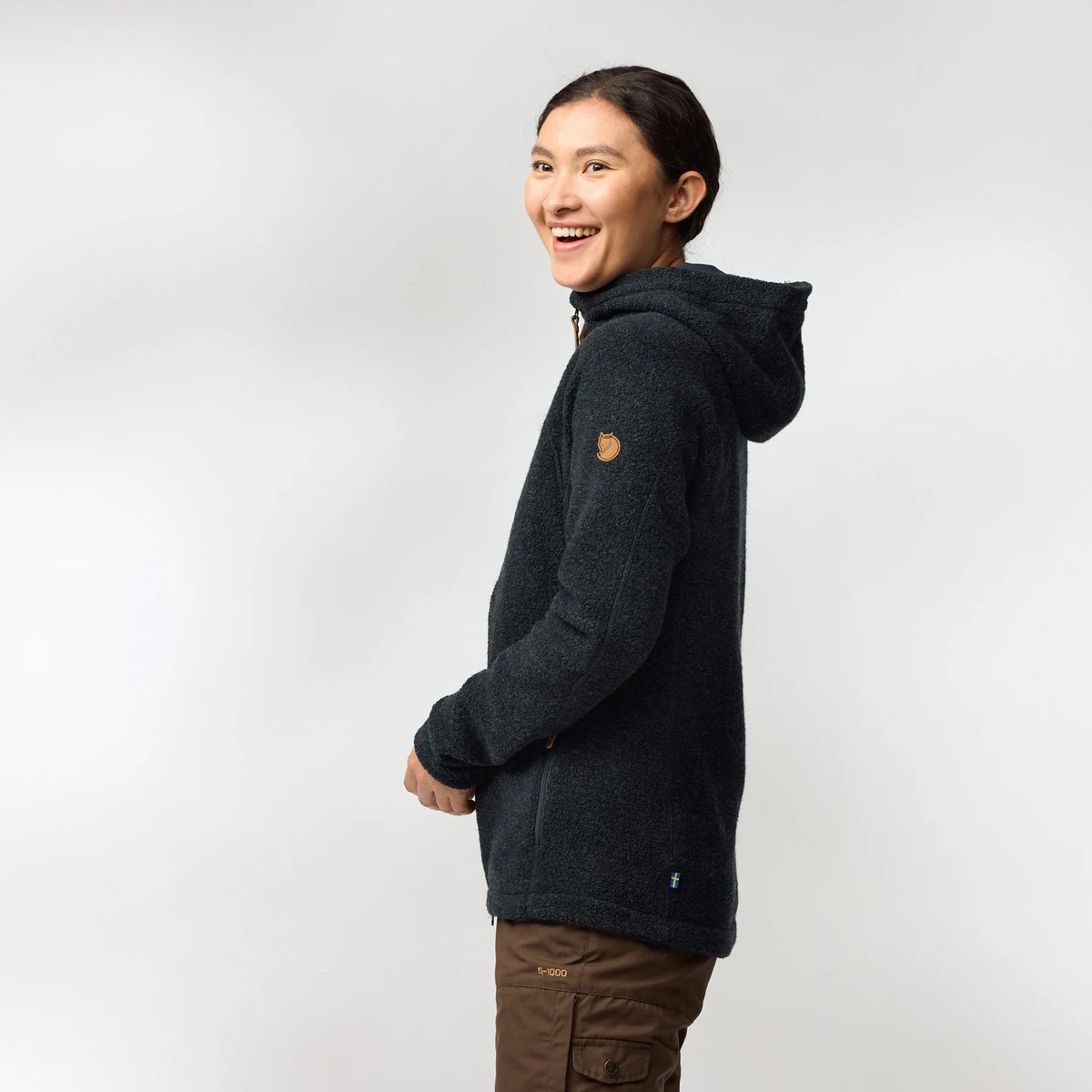 Fjallraven Womens Kaitum Fleece Black Oak