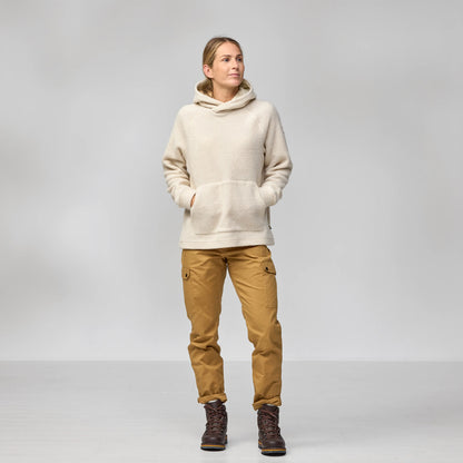 Fjallraven Womens Kaitum Hoodie Chalk White