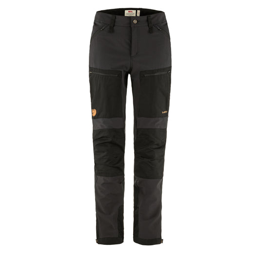 Fjallraven Womens Keb Agile Trousers Short Leg Black - The Sporting Lodge