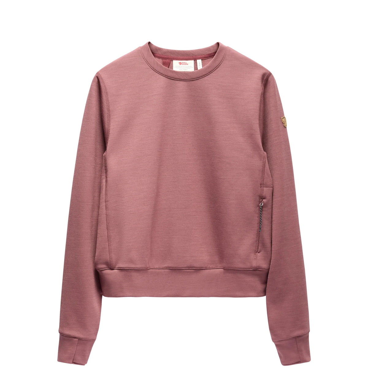 Fjallraven Womens Keb Fleece Crew Neck Mesa Purple