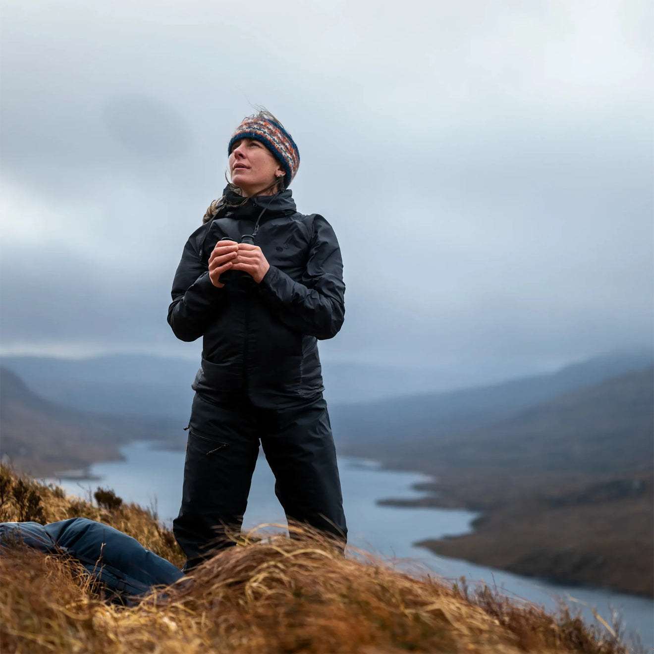 Fjallraven Womens Keb Thermal Wind Jacket Black