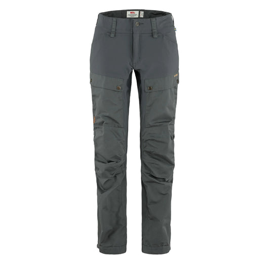 Fjallraven Womens Keb Trousers Basalt - The Sporting Lodge