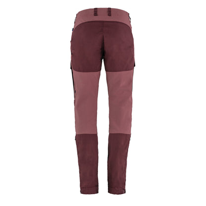 Fjallraven Womens Keb Trousers Curved Short Port-Mesa Purple